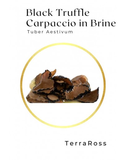 Carpaccio of Black Truffle in Brine | Tuber Aestivum - 1.00kg image