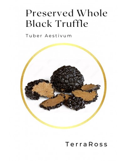 Uncut Black Truffle in Brine | Tuber Aestivum - 1.00kg image