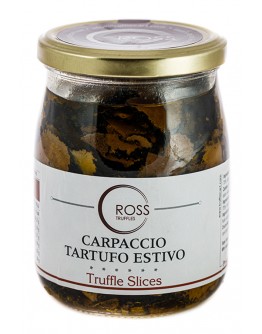 Truffle Carpaccio with summer truffles