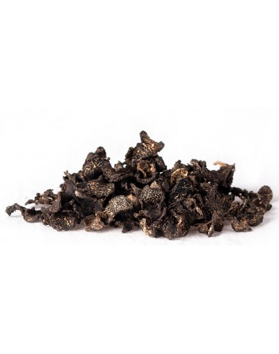 Dried black winter truffles Tuber Brumale Dried truffles image